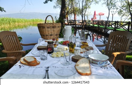 June 12,2012- Sapanca, Sakarya, Turkey.  Breakfast On The Lake.