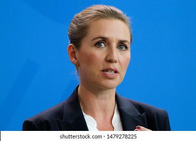 JUNE 18, 2019 - BELIN: Mette Frederiksen - Meeting Of The German Chancellor With The Denish Prime Minister, Federal Chanclery. 