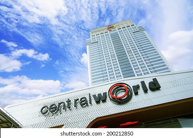June 19, 2014: Central World office building at RAMA 1 Road, Ratchaprasong, Bangkok., Thailand