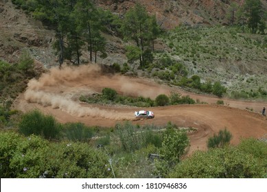 In June 2005, Antalya, Won The WRC Rally Of Turkey In Yapıldı.2005 Beautiful Views From France And Monte Carlo Sebastien Loeb And Co-pilot Daniel Elena Of Citroen In Turkey.