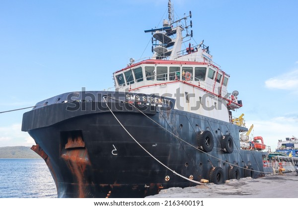 June 2022. The supply vessel, Offshore vessel named\
\