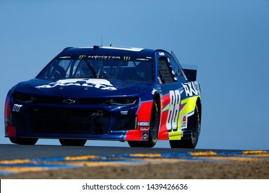 June 21, 2019 - Sonoma, California , USA: Alex Bowman (88) Practices For The TOYOTA/SAVE MART 350 At Sonoma Raceway In Sonoma, California .