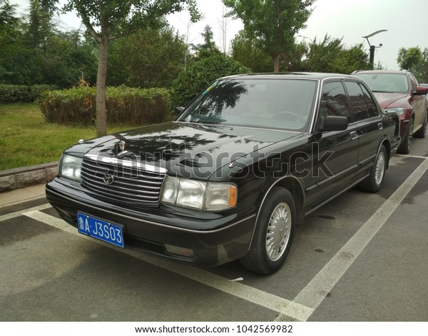 June 23, 2017, Asia-China,\
China Heze City, Shandong Province, Japan\'s 80s Old Toyota Crown\
Cars