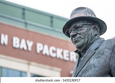 June 24, 2019 - Green Bay, Wisconsin, USA: Historic Lambeau Field, home of the Green Bay Packers and also known as The Frozen Tundra