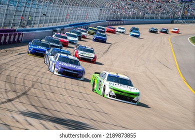 June 25, 2022 - Lebanon, TN, USA: A J Allmendinger Races For Position For The Tennessee Lottery 250 At Nashville Superspeedway In Lebanon, TN.