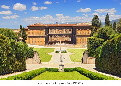 June 26, 2011. Palazzo Pitti in Boboli garden, Florence, Italy.
