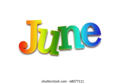 Month Of June Images, Stock Photos & Vectors | Shutterstock