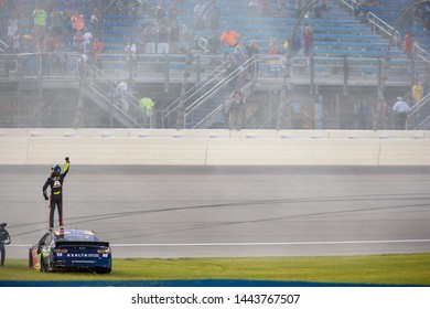 June 30, 2019 - Joliet, Illinois , USA: Alex Bowman (88) Wins The Camping World 400 At Chicagoland Speedway In Joliet, Illinois .