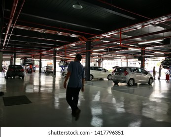 June 7, 2019 - Actmar Honda Klang, Malaysia. New Wing Of Local Car Service Centre In Malaysia That Consists Of Service Counter For Customers And Spacious Workshop Facilities. 