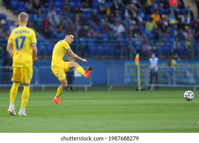 JUNE 7, 2021 - KHARKIV, UKRAINE: Taras Stepanenko. International Friendly Match. Ukraine-Cyprus