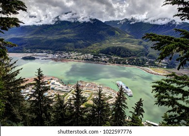 Juneau Alaska Aerial View