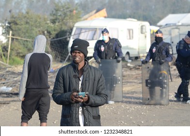 The Jungle, Calais, France. 10/28/16

Police Stop Migrants From Entering The Calais Jungle
