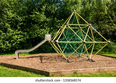 rope climbing structure playground