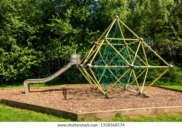 rope climbing structure playground