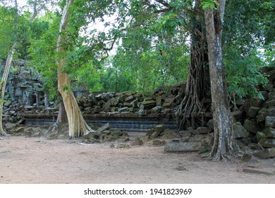 Jungle Ruins Of Beng Mealea Temple, Cambodia