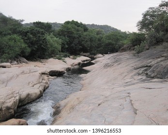 A Jungle Stream Flows Through The Chinnar Wildlife Sanctuary