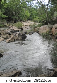 A Jungle Stream Flows Through The Chinnar Wildlife Sanctuary