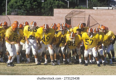 Junior League Football Practice, Beverly Hills High School, Los Angeles, CA