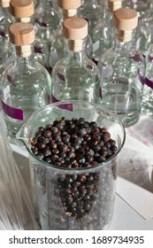 Juniper Berries Being Used In Small Batch Gin Production