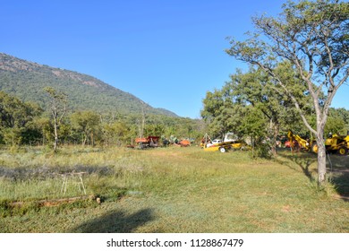 A Junk Yard Of A Farm Near The Wilge River In The Vicinity Of Bronkhorstspruit East Of Pretoria South Africa