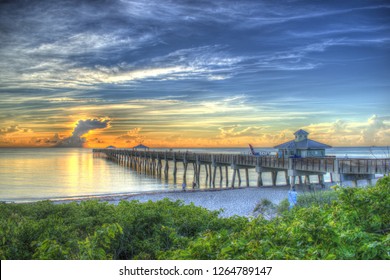 Juno Beach Pier Sunrise