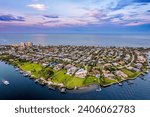 Jupiter Inlet colony aerial view