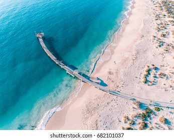 Jurien Bay Jetty, Western Australia. Aerial Photography