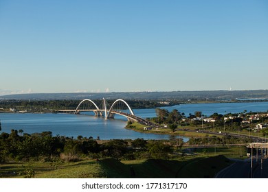 Juscelino Kubitschek Bridge In Brasilia