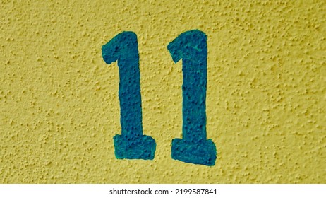          Just A Number 11 From Wall                      