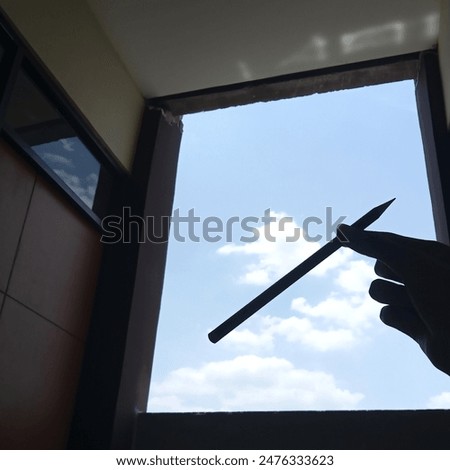 Just a pencil has contributed to someone's future.