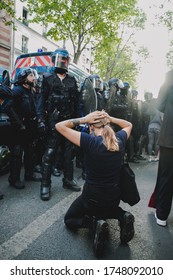 Justice For Adama Traoré And George Floyd In Paris, Paris, France - 02 Jun 2020