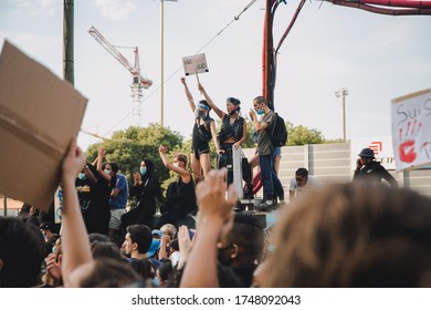 Justice For Adama Traoré And George Floyd In Paris, Paris, France - 02 Jun 2020