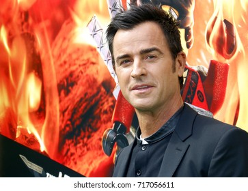 Justin Theroux at the Los Angeles premiere of 'The LEGO Ninjago Movie' held at the Regency Village Theatre in Westwood, USA on September 16, 2017.
