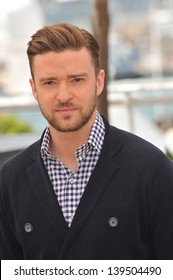 Justin Timberlake at the photocall for his movie "Inside Llewyn Davis" in competition at the 66th Festival de Cannes. May 19, 2013  Cannes, France