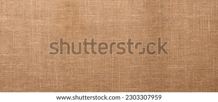Jute pattern, rough burlap texture, canvas coarse cloth, brown woven rustic bagging. Natural hessian beige textile texture. Linen fabric backdrop. Threads background. Sackcloth surface, material.