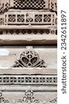 jwellery pattern design stone carving for achieving delicacy at Rani sipri mosque, Ahmedabad, Gujarat 