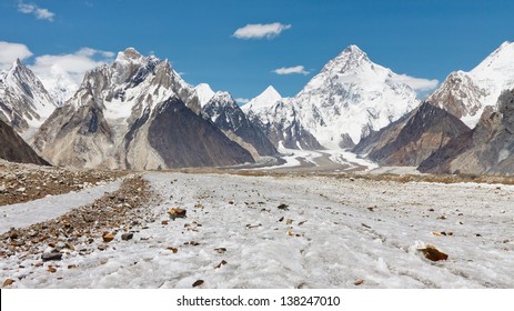 K2 And Baltoro Glacier, Karakorum, Pakistan