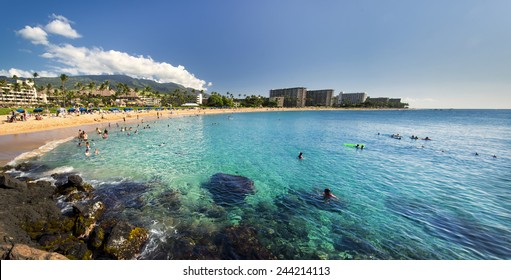 Kaanapali Beach From Black Rock, Maui, Hawaii