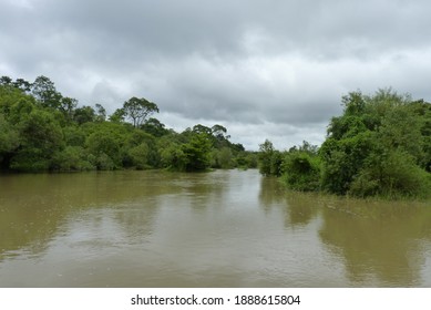 Kabani River In Wayanad District Of Kerala, India