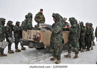 Kabul, Kabul/ Afghanistan - Circa 2008: The Kabul Military Training Centre Is A Basic Training Centre For The Afghan Armed Forces. 