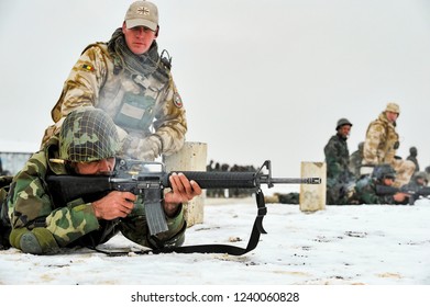 Kabul, Kabul/ Afghanistan - Circa 2008: The Kabul Military Training Centre Is A Basic Training Centre For The Afghan Armed Forces. 