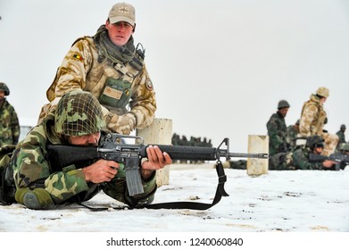 Kabul, Kabul/ Afghanistan - Circa 2008: The Kabul Military Training Centre Is A Basic Training Centre For The Afghan Armed Forces. 