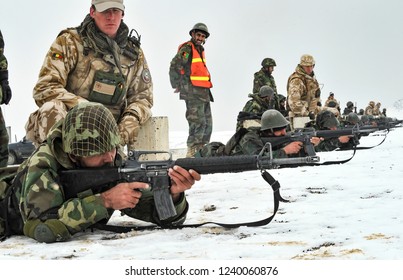 Kabul, Kabul/ Afghanistan - Circa 2008: The Kabul Military Training Centre Is A Basic Training Centre For The Afghan Armed Forces. 