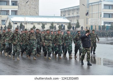 Kabul, Kabul/ Afghanistan - Circa 2008: The Kabul Military Training Centre Is A Basic Training Centre For The Afghan Armed Forces. 