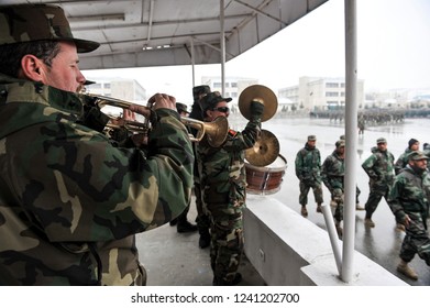 Kabul, Kabul/ Afghanistan - Circa 2008: The Kabul Military Training Centre Is A Basic Training Centre For The Afghan Armed Forces. 