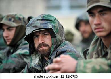 Kabul, Kabul/ Afghanistan - Circa 2008: The Kabul Military Training Centre Is A Basic Training Centre For The Afghan Armed Forces. 