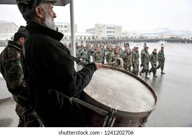 Kabul, Kabul/ Afghanistan - Circa 2008: The Kabul Military Training Centre Is A Basic Training Centre For The Afghan Armed Forces. 