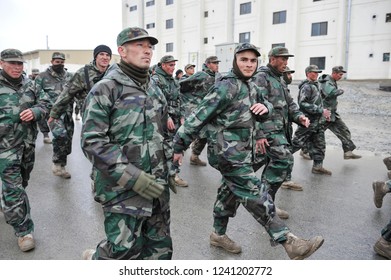 Kabul, Kabul/ Afghanistan - Circa 2008: The Kabul Military Training Centre Is A Basic Training Centre For The Afghan Armed Forces. 