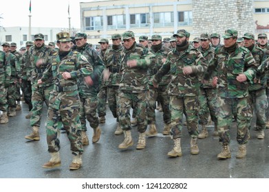 Kabul, Kabul/ Afghanistan - Circa 2008: The Kabul Military Training Centre Is A Basic Training Centre For The Afghan Armed Forces. 