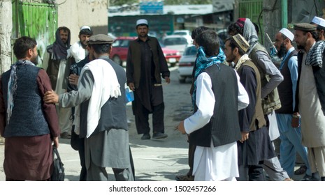 Kabul Afghanistan On August 28, 2019: Group Of People Was Gathered For Discussion 